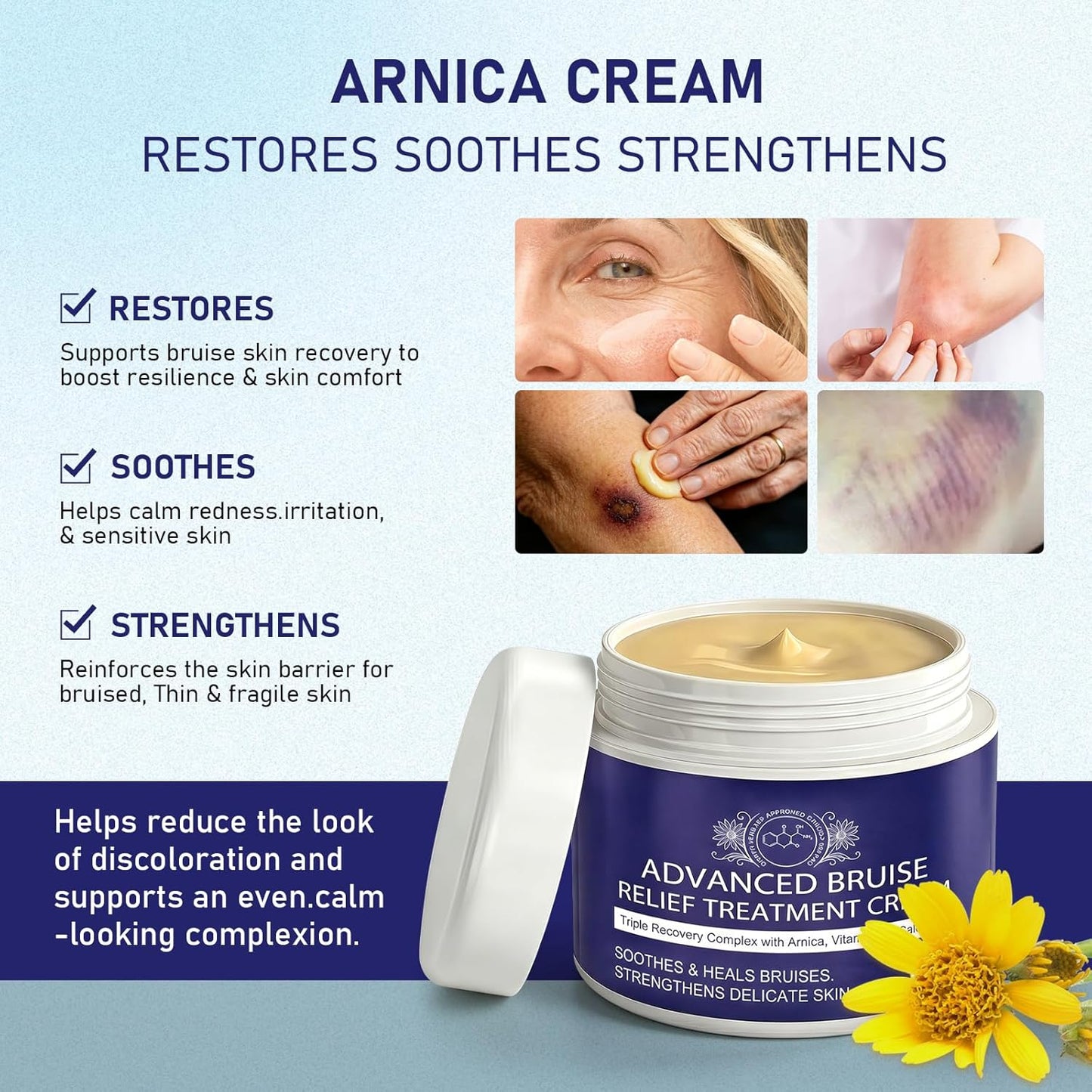 Bruise Cream for Thin Skin Seniors (3.53 Oz)