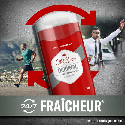 Old Spice High Endurance Deodorant für Herren, Aluminiumfrei, Pure Sport Duft, 107 g