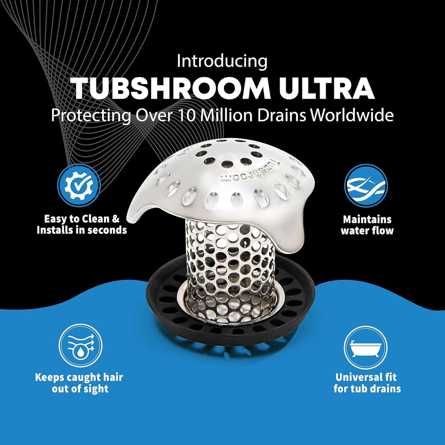 TubShroom Ultra: The Game-Changing Bath Tub Drain Protector
