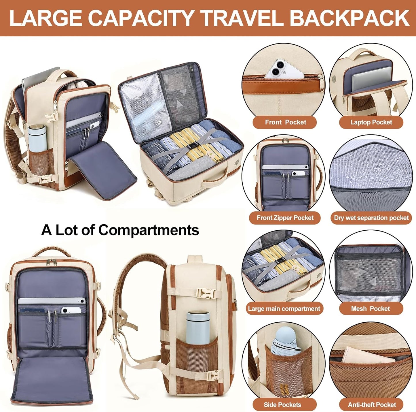 Travel Backpack for Women: The Perfect Airline-Approved Companion