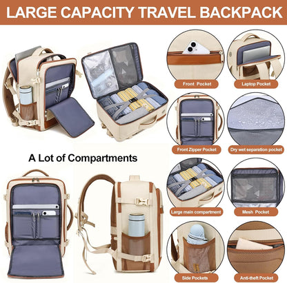 Travel Backpack for Women: The Perfect Airline-Approved Companion