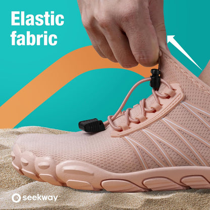 SEEKWAY Wasserschuhe Herren Damen Erwachsene Quick-Dry Badeschuhe Barfußschuhe für Strand Schwimmen Fluss Pool See Wandern Kajak Surfen