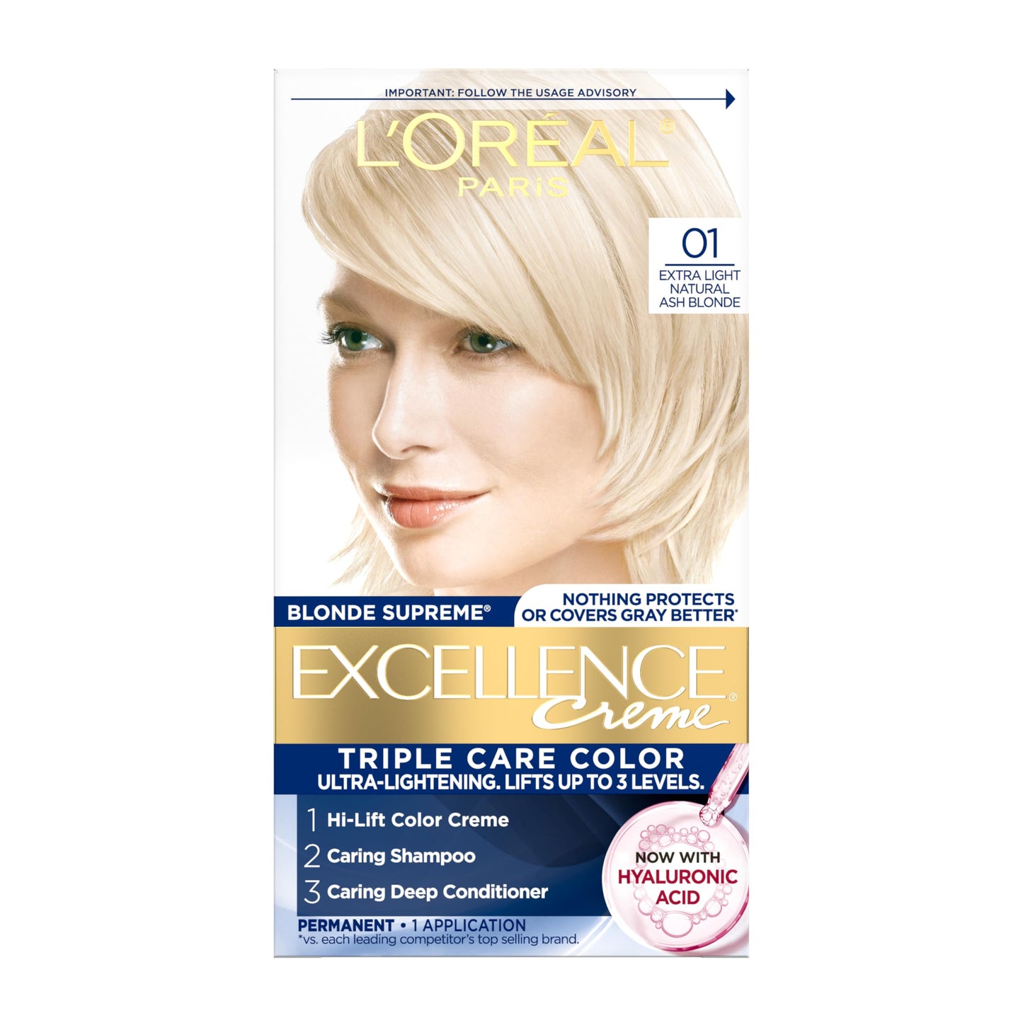 1 Count (Pack of 1)01 Extra Light Natural Ash Blonde