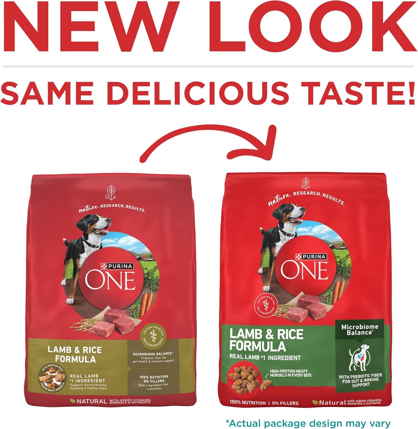 Purina ONE Dry Dog Food Lamb and Rice Formula