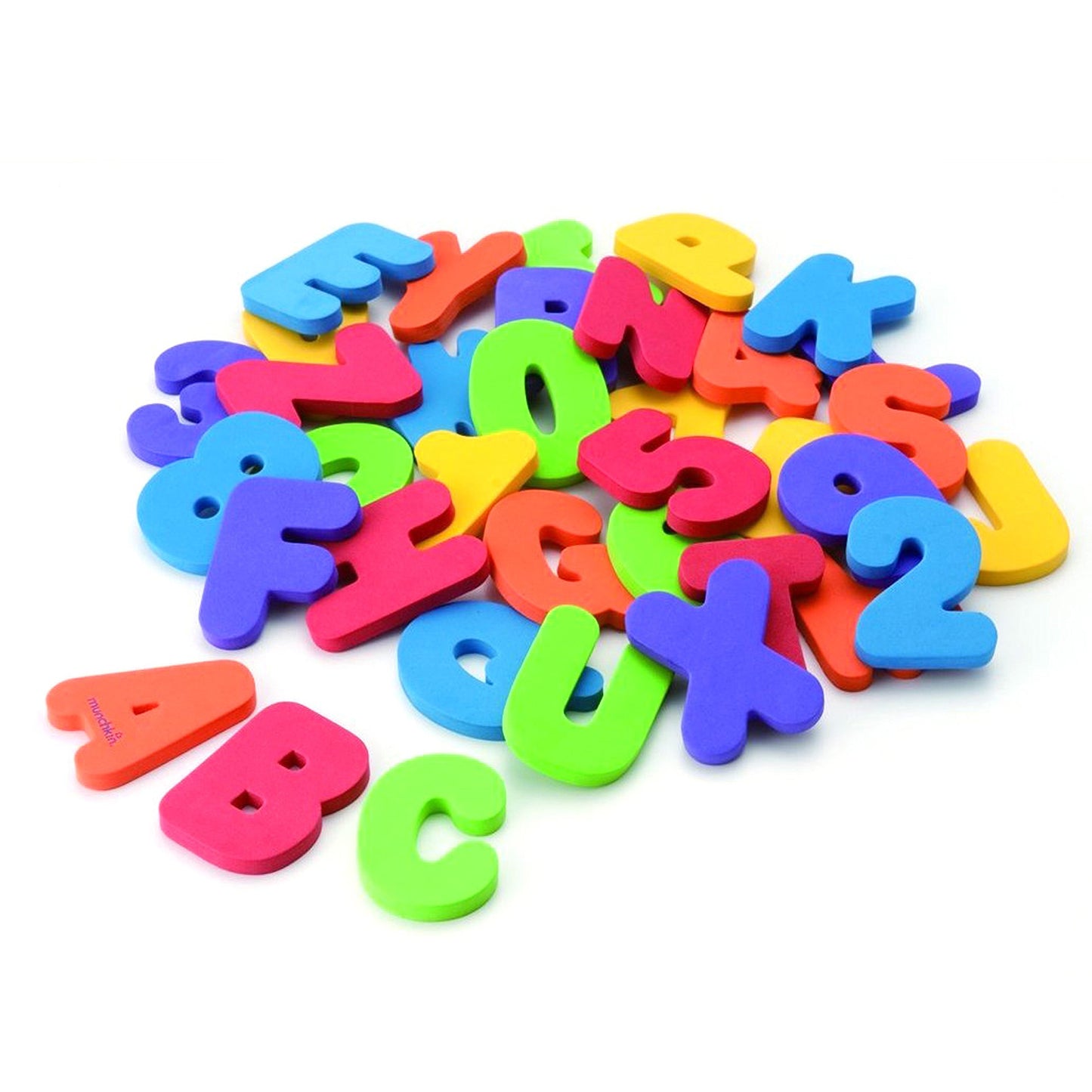 Munchkin® Learn™ Bade-Buchstaben und -Zahlen 36-teiliges Badespielzeug für Kleinkinder
