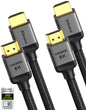 6.6 Feet2-PackGrey