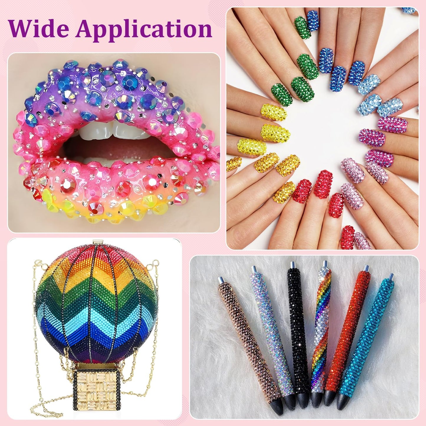 Unleash Your Creativity with TINKRSTUFF's 34000Pcs Resin Jelly Rhinestones