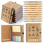 Jetec 48 Set 2026 CNA Week Gifts Bulk Nurse Appreciation Gift Set Small Inspirational Kraft Spiral Nursing Notebooks with Sticky Notes Pens for Healthcare Medical Hospital Coworker Staff Office