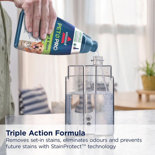 Bissell® Little Green® Proheat® Pet, Portable Deep Cleaner with Heated Cleaning Technology, Quickly Heats to 120°F, Self-Cleaning Tough Stain Tool and Pet Pro Oxy Triple Action Formula Included, 3921B Visit the Bissell Store