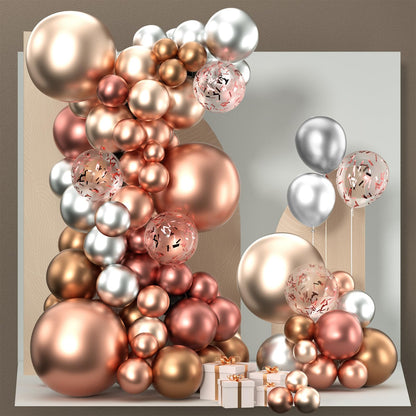 PartyWoo White Balloons 140 pcs Different Sizes of 18 12 10 5 Inch White Balloons Arch Kit Garland for Wedding Baby Shower Birthday Bridal Shower Graduation Engagement Party Decorations White-Y13