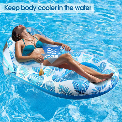 COOLCOOLDEE Pool Lounge Float with Canopy Review: The Ultimate Summer Companion