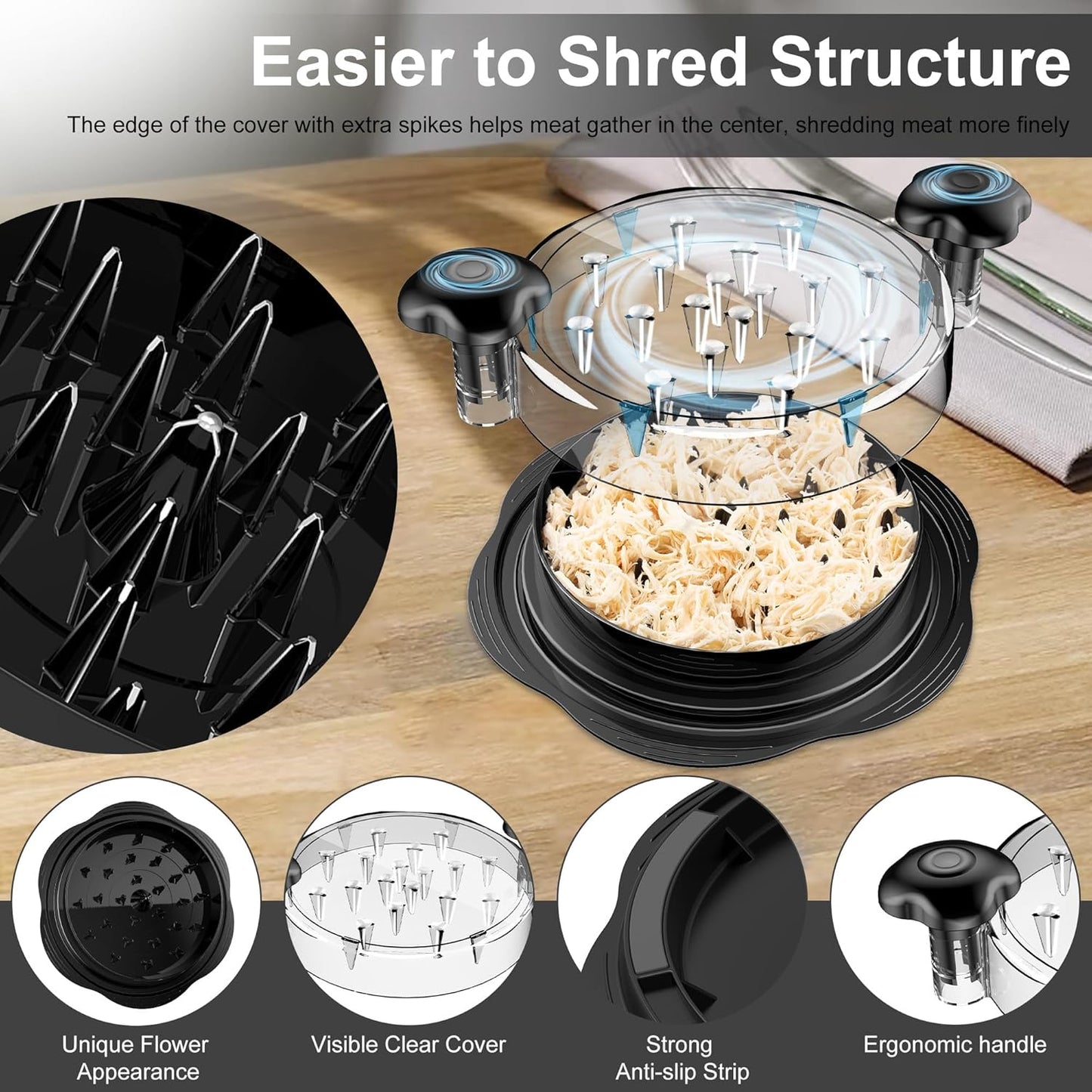 SURETIVIAN Chicken Shredder Tool: A Game-Changer for Meat Lovers