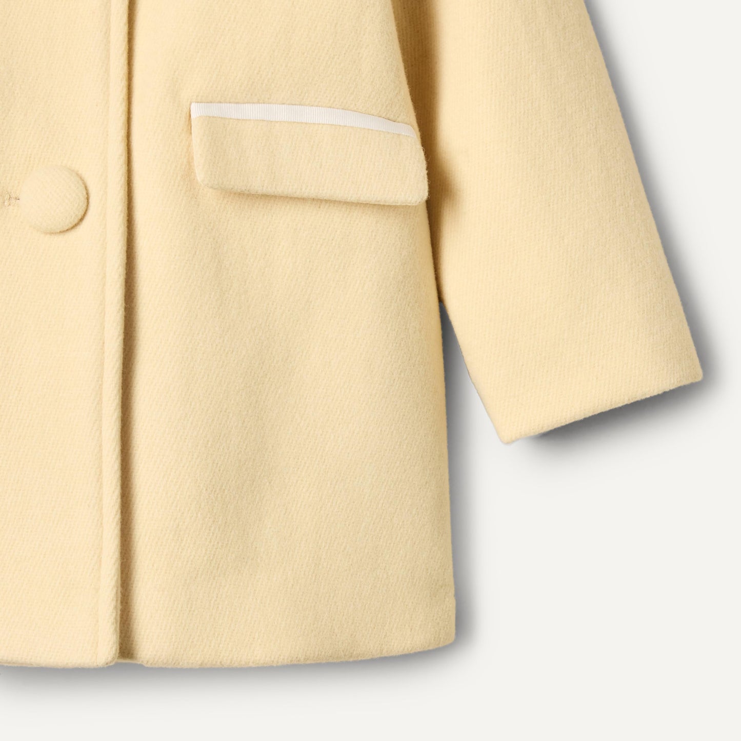 Amazon Essentials x Sofia Grainge Toddlers and Baby Girls' Wool Blend Dress Coat