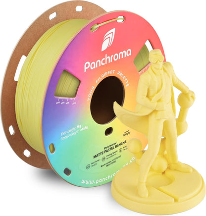 1kg - Matte120 - 1.75mm Matte Pastel Banana (Hex Code: #F7d475)