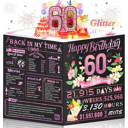 21st Birthday Card,3D Pop Up Funny 21st Birthday Decorations for Girls Granddaughter Sister,Happy 21 Year Old Birthday Gift for Daughter,Great 21Year Old Gifts Idea for Her,Jumbo Rose Glod In 2005