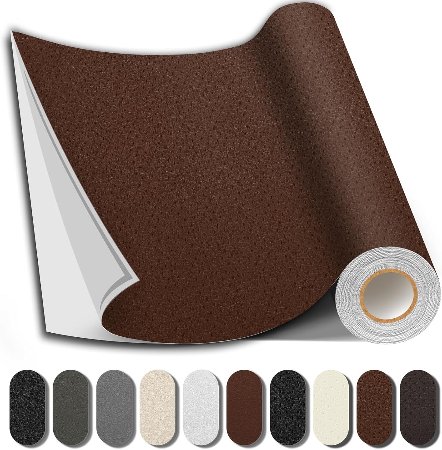 17X158 inchPerforated Dark Brown