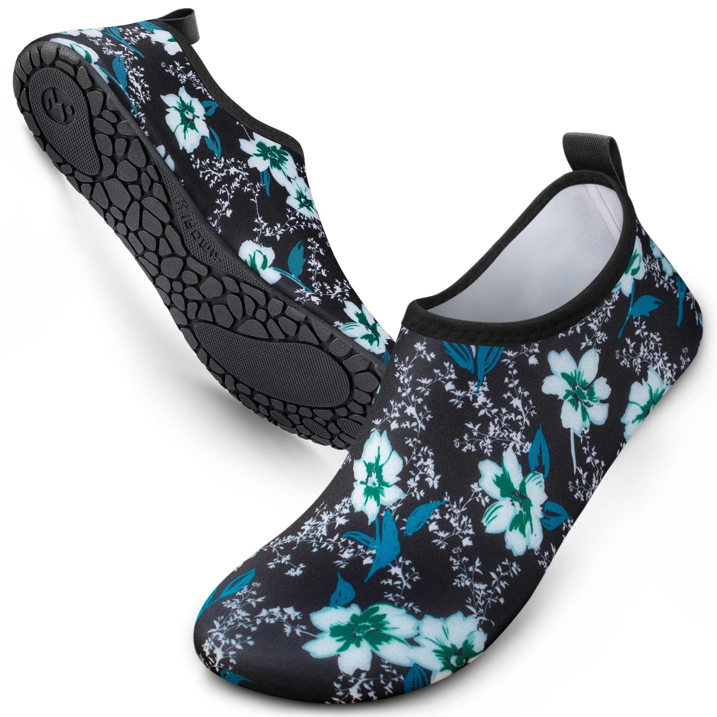 SIMARI Water Shoes for Women Men Swim Aqua Socks Beach Pool Essentials Barefoot Surf River Boat Kayak Sea Yoga Sand Exercise Sport Accessories Breathable Quick-Dry Adult Youth Kid Size SWS001