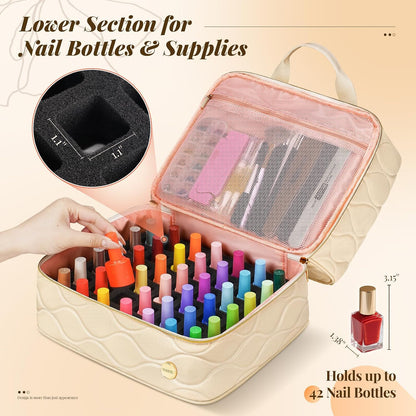 YOREPEK Nail Polish Organizer Case: A Game-Changer for Nail Enthusiasts