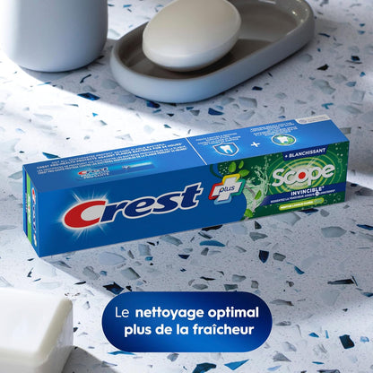 Crest Complete Zahncreme Whitening Plus Scope Minty Fresh, insgesamt 480 ml (4er-Pack à 120 ml)
