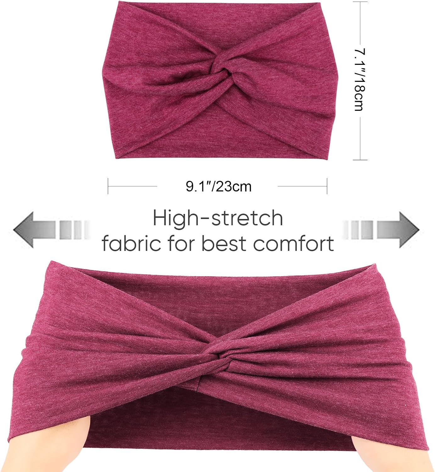 DRESHOW 4 Pack Turban Headbands for Women: A Stylish and Versatile Accessory