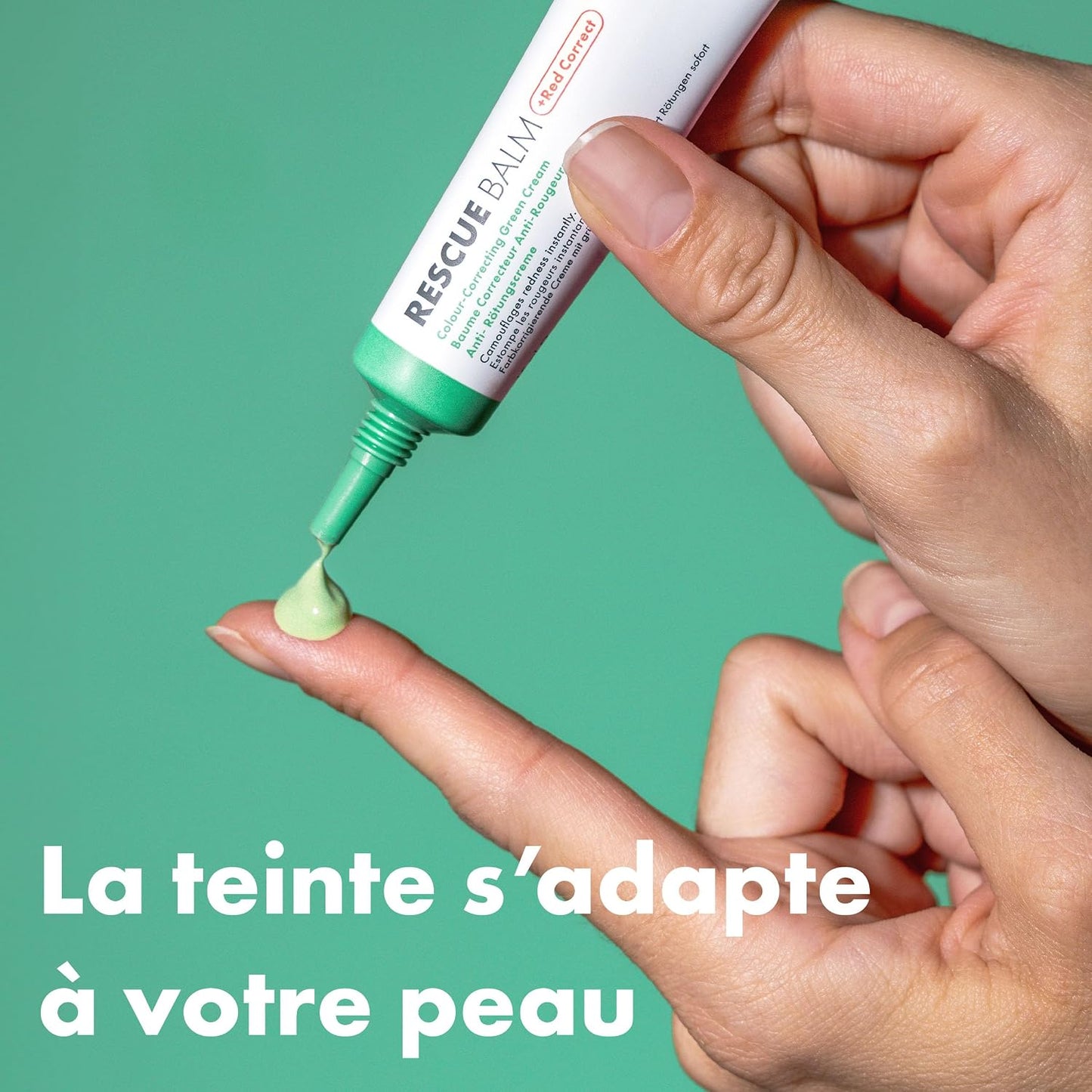 Hero Cosmetics Rescue Balm - Cream for Blemishes & Reduces Redness, Provides Long-Lasting Moisture, for Sensitive Skin, Dermatologically Tested, Great with Pimple Patches, 15 ml