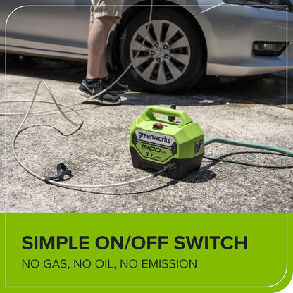 Greenworks 1800 PSI Electric Pressure Washer Review