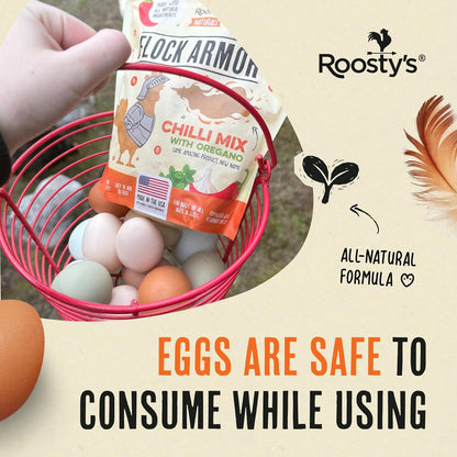 Roosty's Naturals Flock Armor: A Game-Changer for Your Chicken Flock's Health