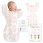 SwaddleDesigns Swaddle Sack with Arms Up Half-Length Sleeves and Mitten Cuffs,