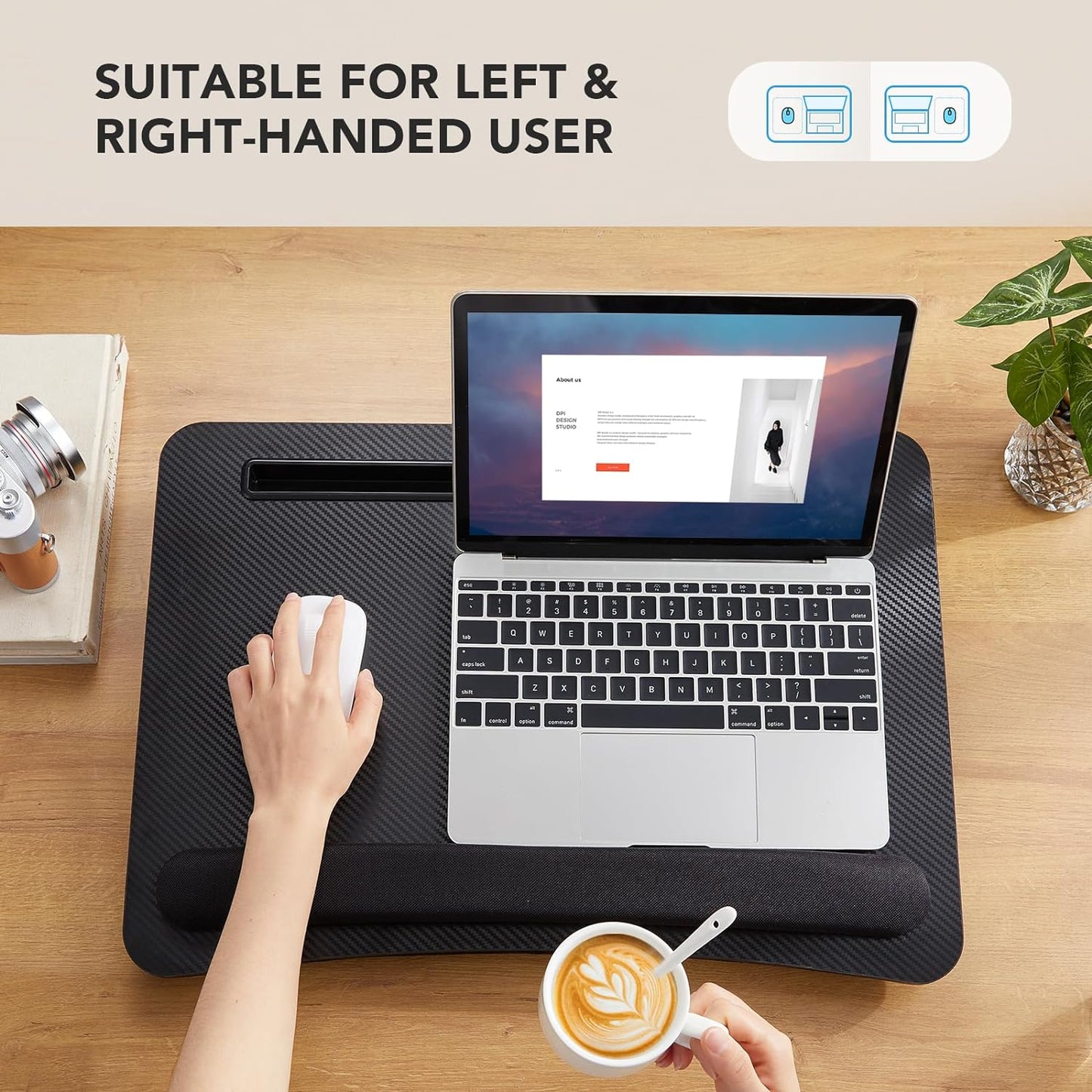 HUANUO Laptop Lap Desk - A Game Changer for Your Home Office