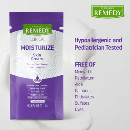 Medline Remedy Phytoplex Nourishing Skin Cream Moisturizer, 4 Fl. Oz (Pack of 2)