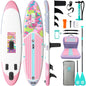 Niphean Inflatable Stand Up Paddle Board with SUP Accessories, Anti-Slip EVA Deck, 10’6’’ Inflatable Paddle Boards for Adults & Youth of All Skill Levels