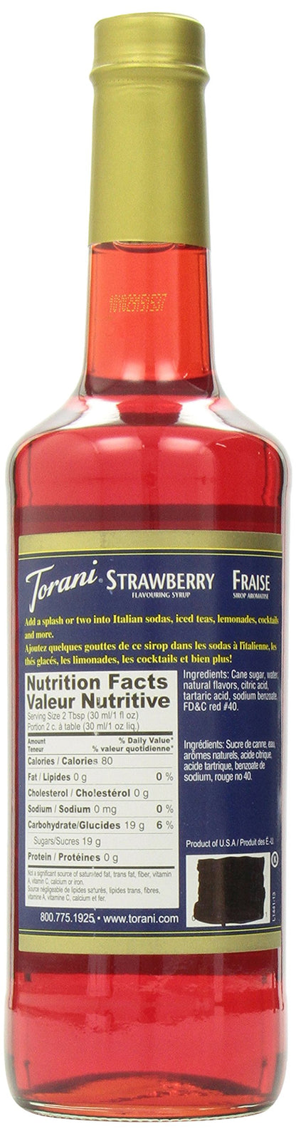 Torani Erdbeere 750 ml PET