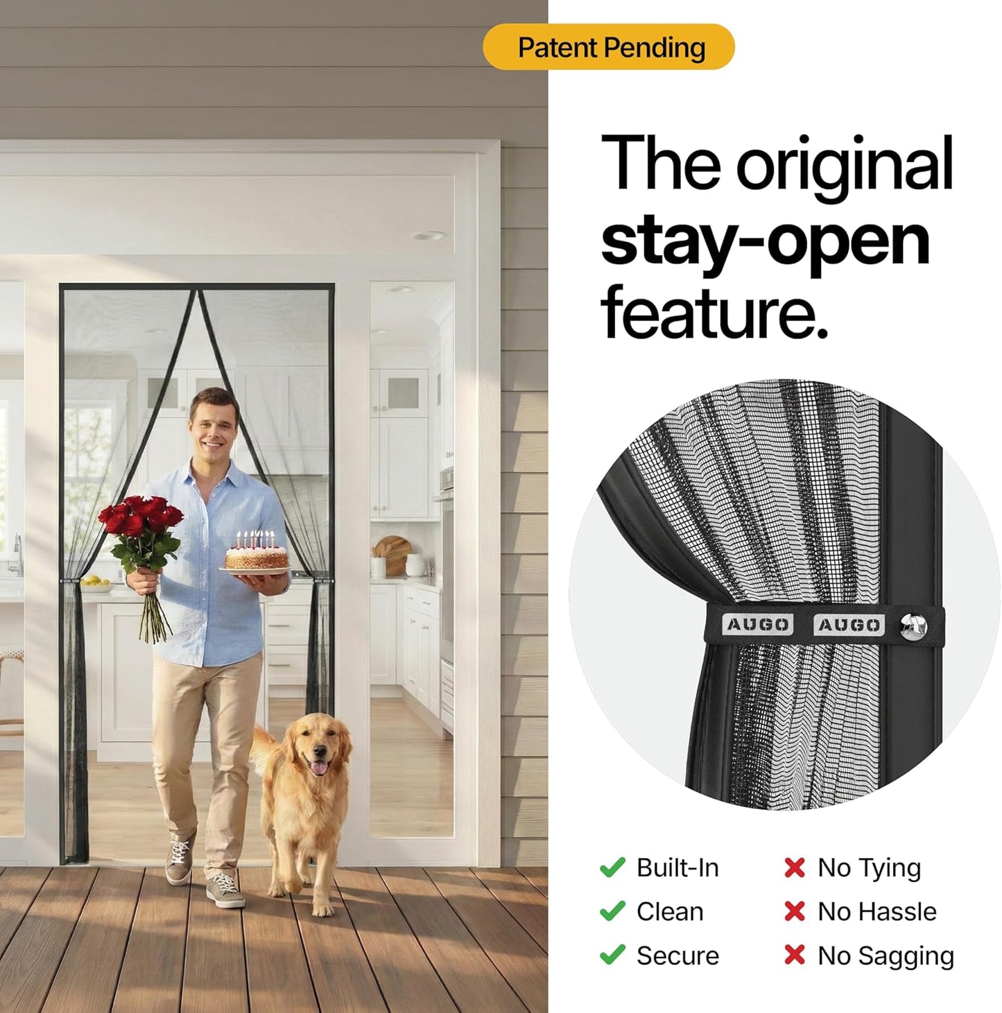 AUGO Magnetic Screen Door: A Game-Changer for Bug-Free Living