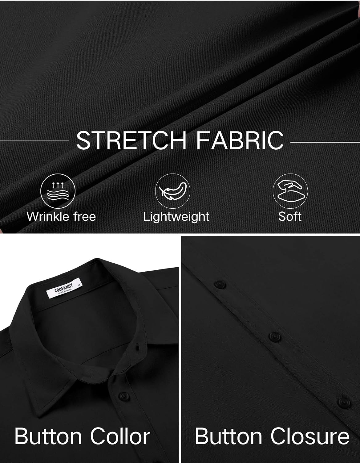 COOFANDY Mens Short Sleeve Button Down Shirts: A Game-Changer for Business Casual