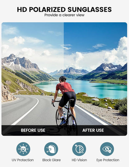 Lamicall Polarized Sports Sunglasses: A Game-Changer for Outdoor Enthusiasts