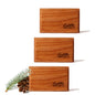 Drift Car Air Freshener - The Original Wood Air Freshener - Car Odor Eliminator - Long Lasting Scent - Metal Clip - Essential Oils - Clean Ingredients - Teak Scent 3 Pack Refill - NO CLIP INCLUDED