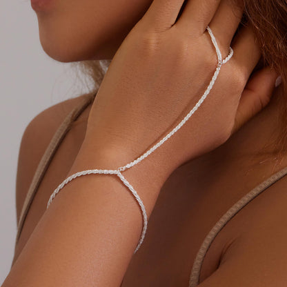 Goldarmbänder für Frauen Stapel Nicht Anlaufen, 14K Vergoldete Stapelbare Armbänder Set für Frauen Trendy, Wasserdicht Einfacher Schmuck Sets Geschenke Inklusive Perlen-/Kuban-/Büroklammer-/Fischgräten-/Seilglieder-Kette, Modeaccessoires