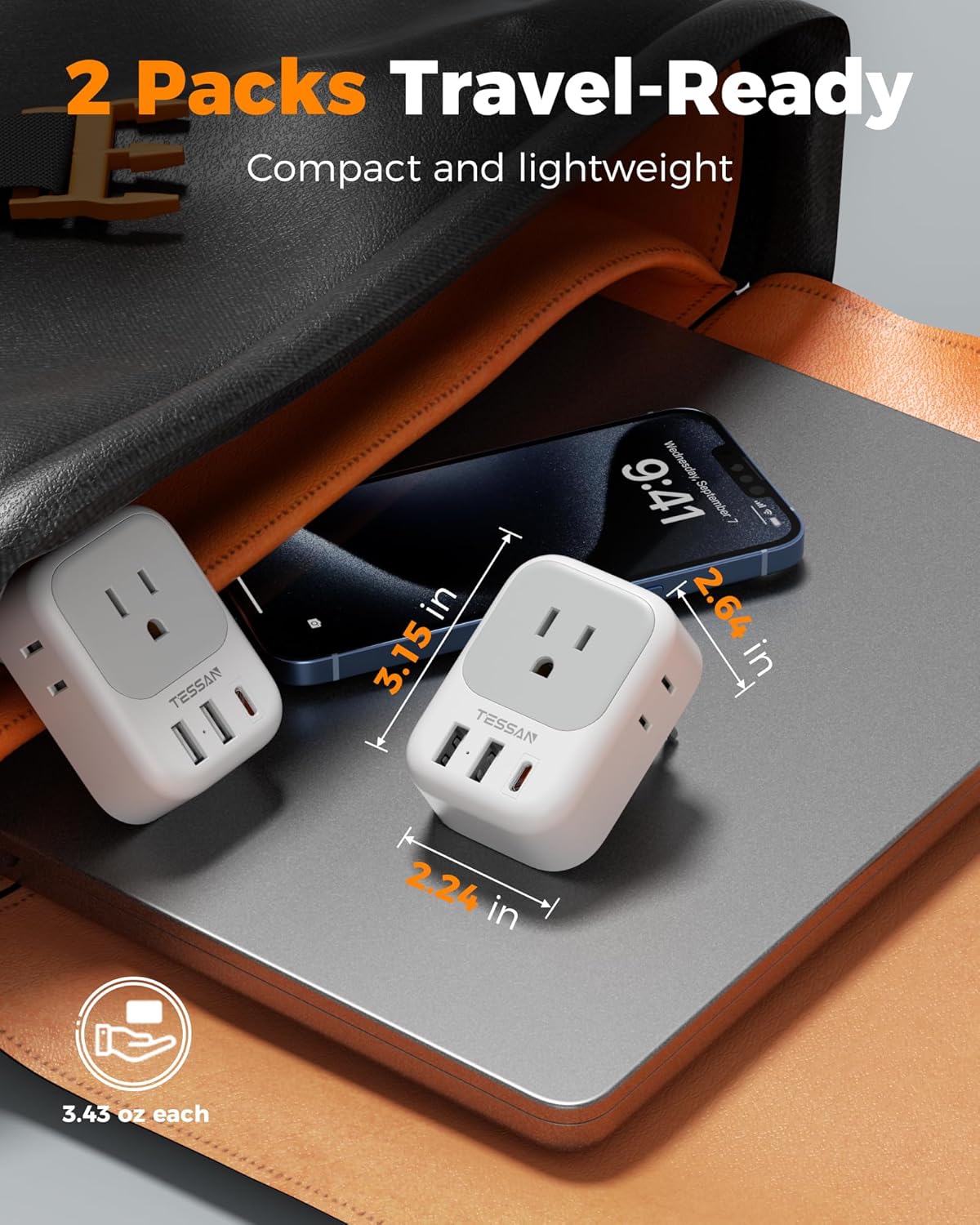 TESSAN European Travel Plug Adapter: A Game-Changer for Your Next Trip