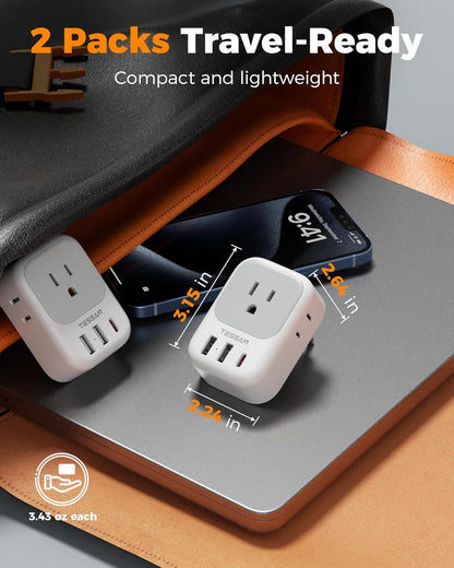 TESSAN European Travel Plug Adapter: A Game-Changer for Your Next Trip