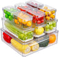 10-Pack Fridge Organizers