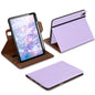 DTTO for iPad A16 Case, iPad 11th / 10th Generation Case (2025/2022), 360 Degree Rotating Premium Leather Folio Stand Cover with Pencil Holder, Brown