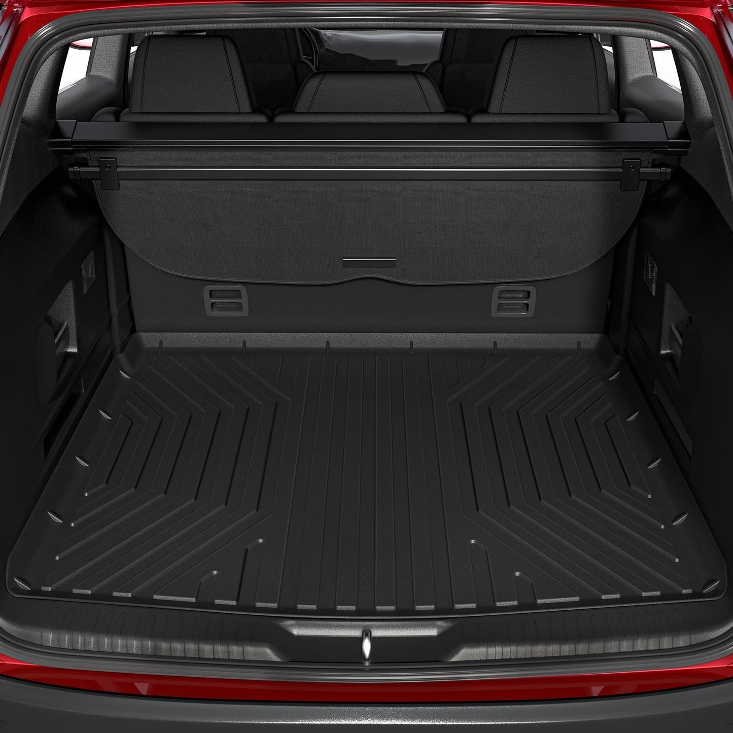 OEDRO Floor Mats Fit for Toyota Camry 2011-2007, Custom Fit Front & 2nd Row Floor Liner Set, TPE All Weather Protection Camry Car Mats, Black