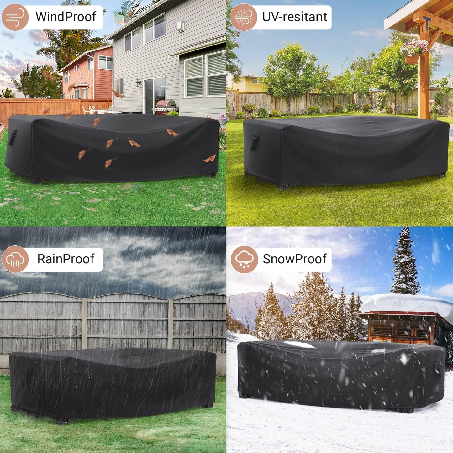 Heavy Duty Patio Furniture Covers Waterproof