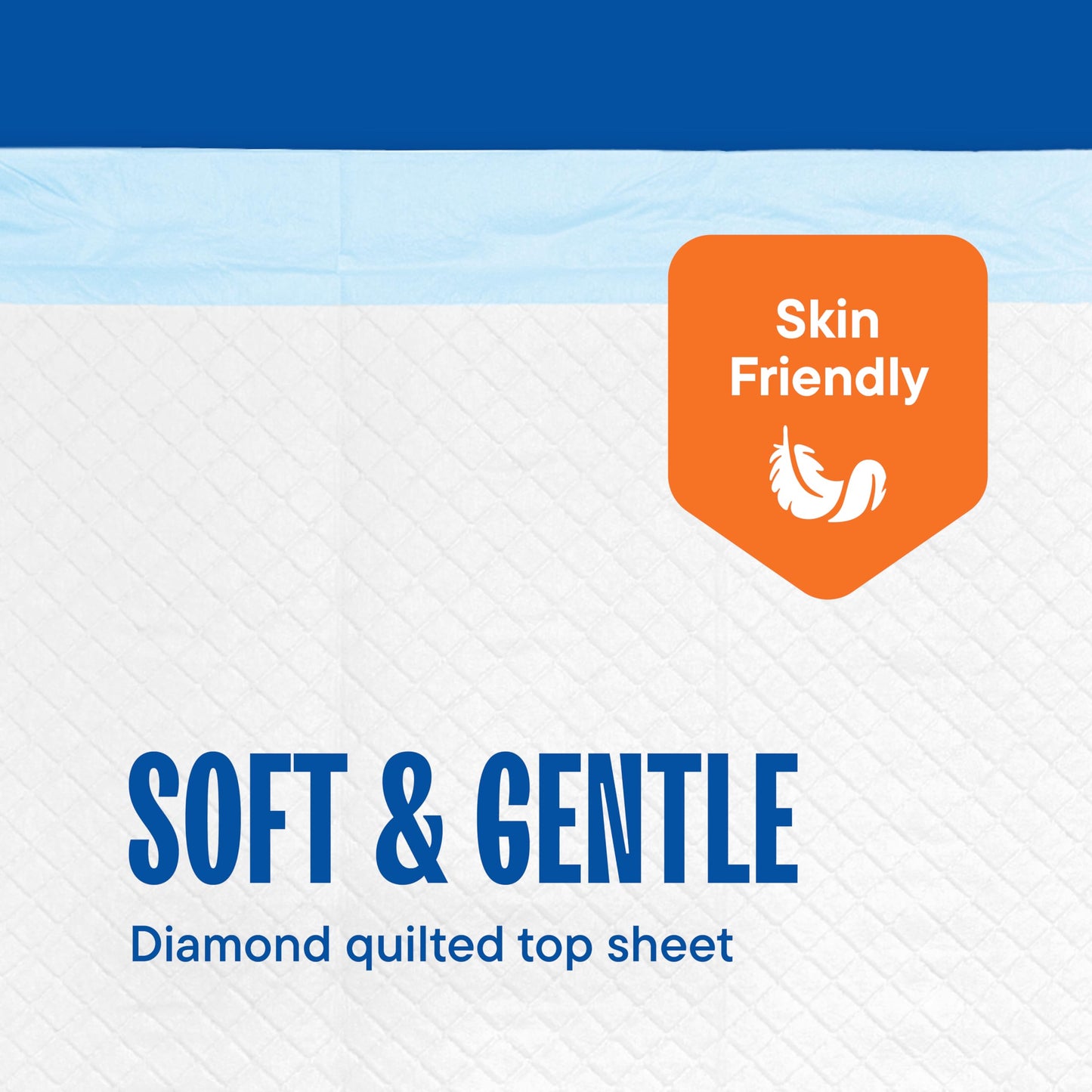 Chucks Pads Disposable [100-Pack] Adult Incontinence Underpads 23"x36" Large Super Absorbent Protective Bed Pads, Leak-Proof Pads – Pee Pads for Kids, Adults and Pets – Dog & Puppy Training Pads