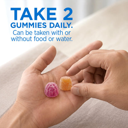 Centrum MultiGummies Gummy Multivitamin for Men, Multivitamin/Multimineral Supplement with Selenium, Antioxidants and Vitamin D3, Assorted Fruit Flavor - 170 Count (Pack of 12)