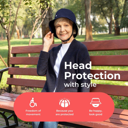 Ribcap Billie Medical Grade Protective Helmet | Soft Hat for Epilepsy | Protective Helmet for Seizures