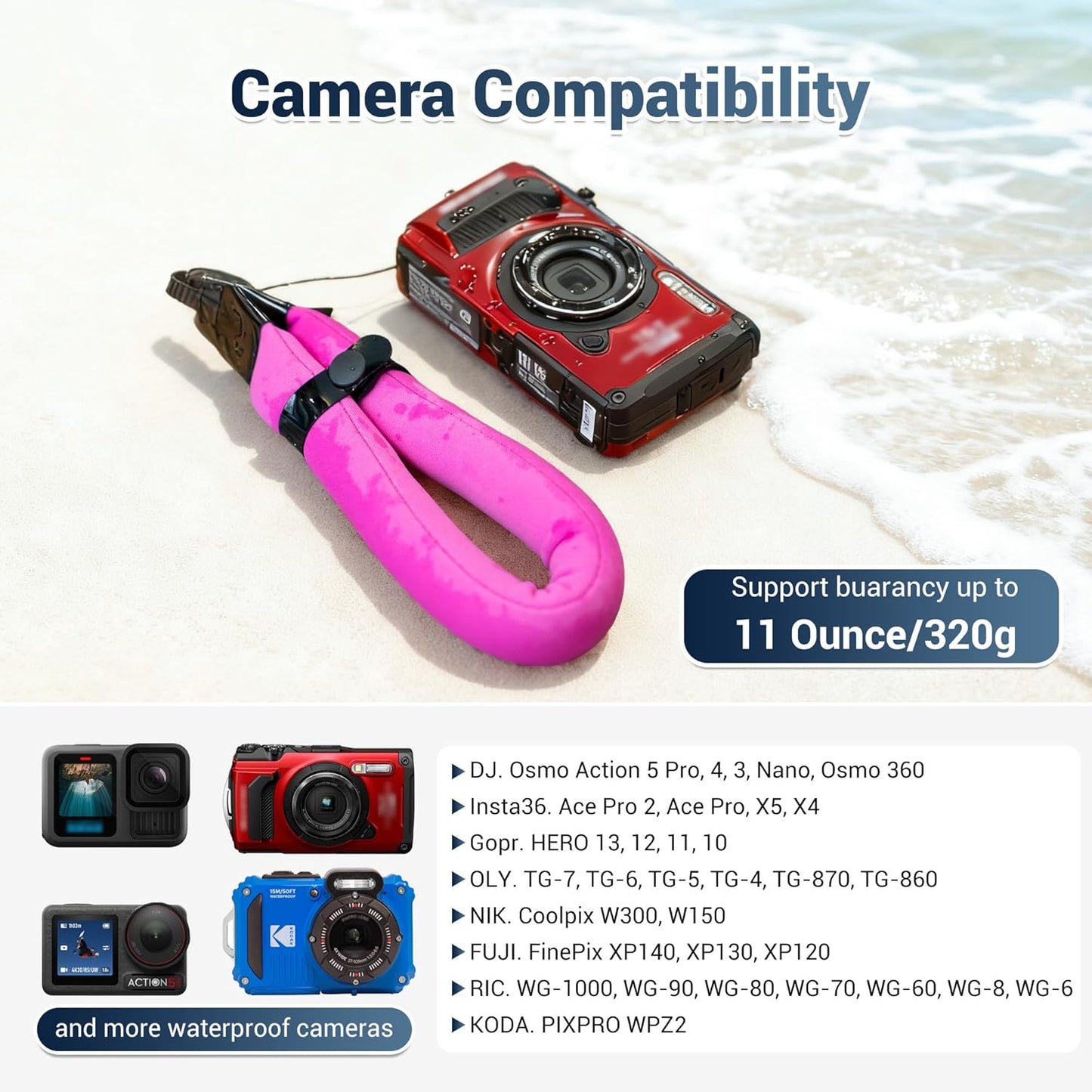 JJC Waterproof Camera Floating Wrist Strap: A Game-Changer for Underwater Adventures
