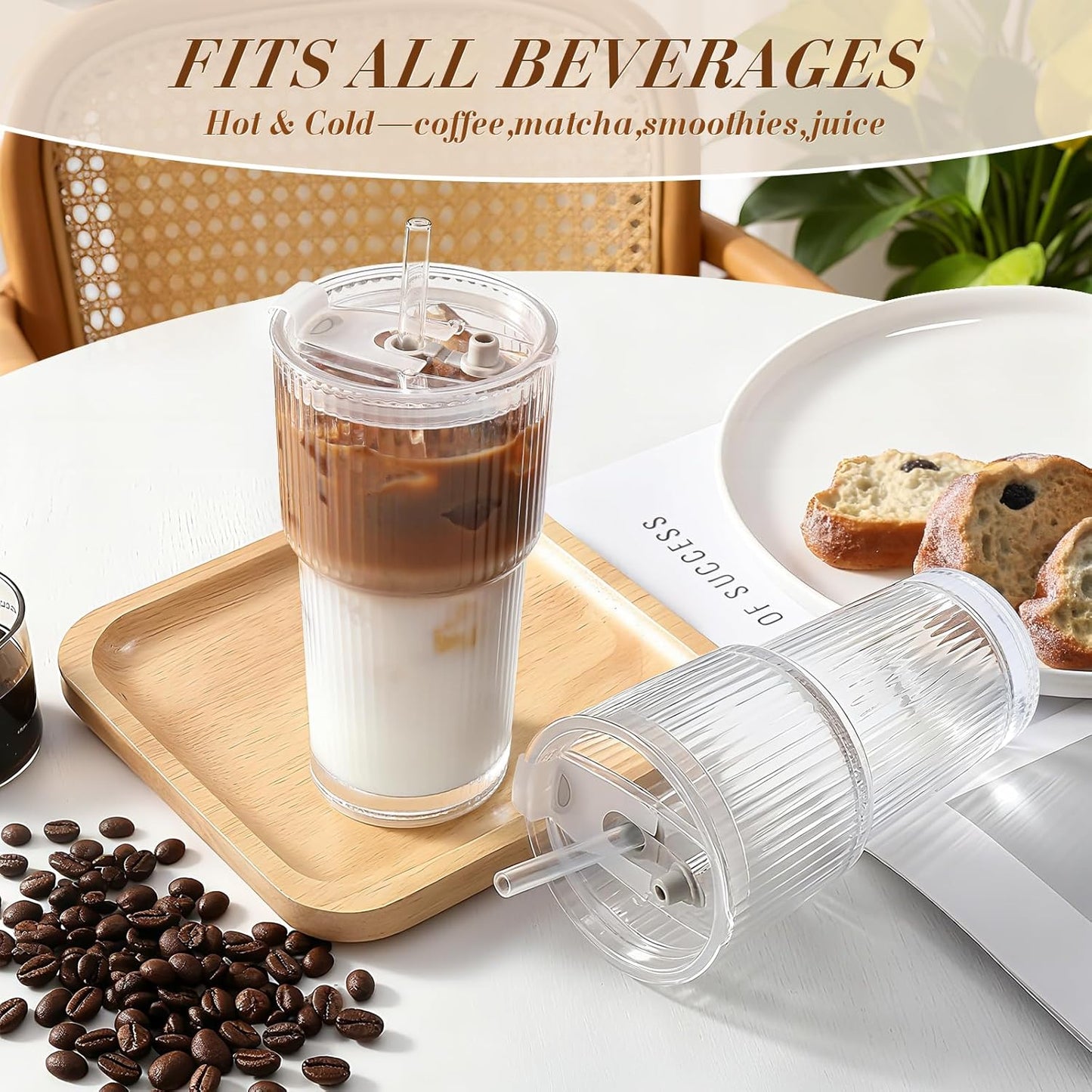 Iced Coffee Cups with Lids: A Perfect Blend of Style and Function