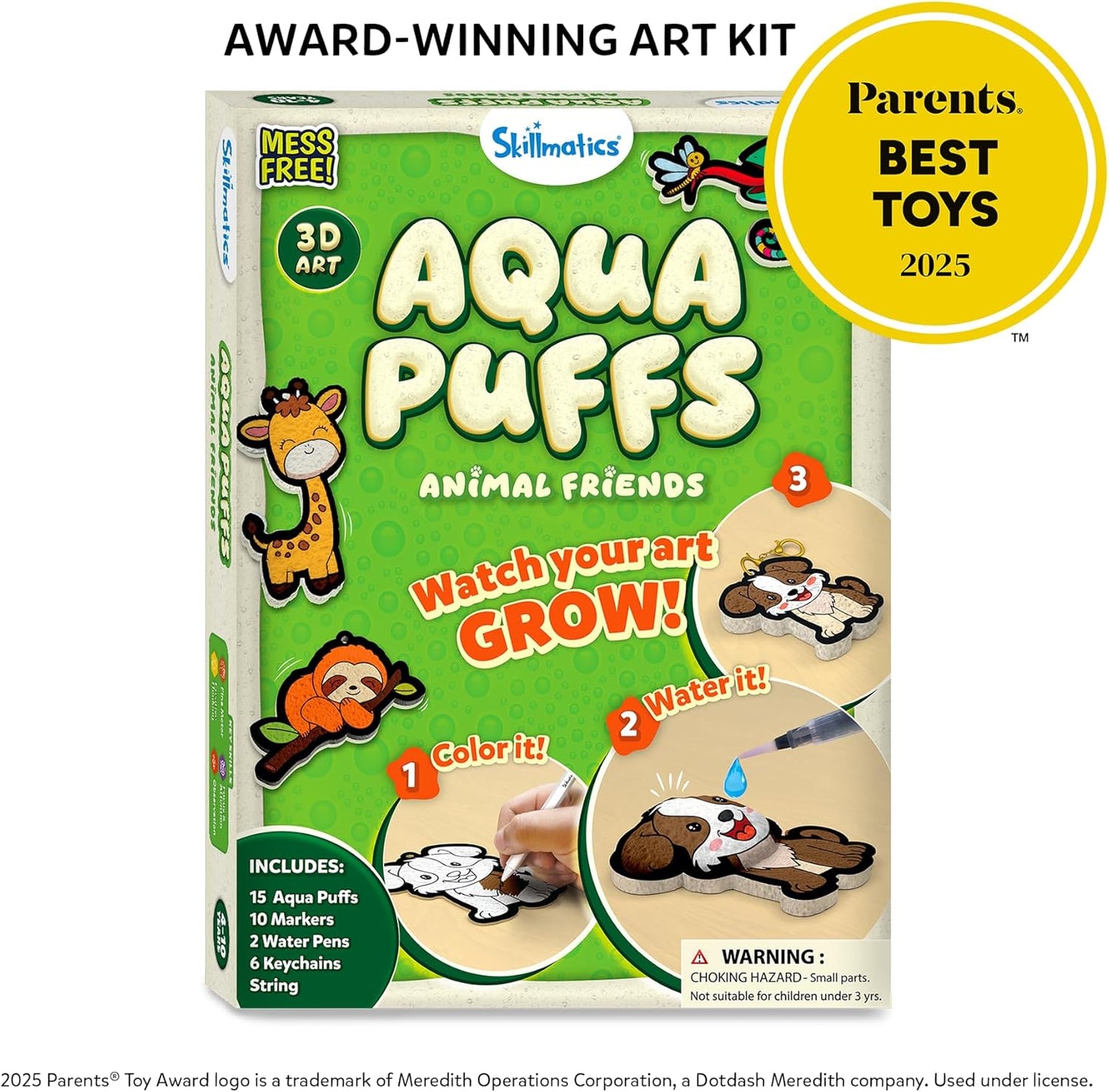 Skillmatics Aqua Puffs: A Magical 3D Art Kit for Kids