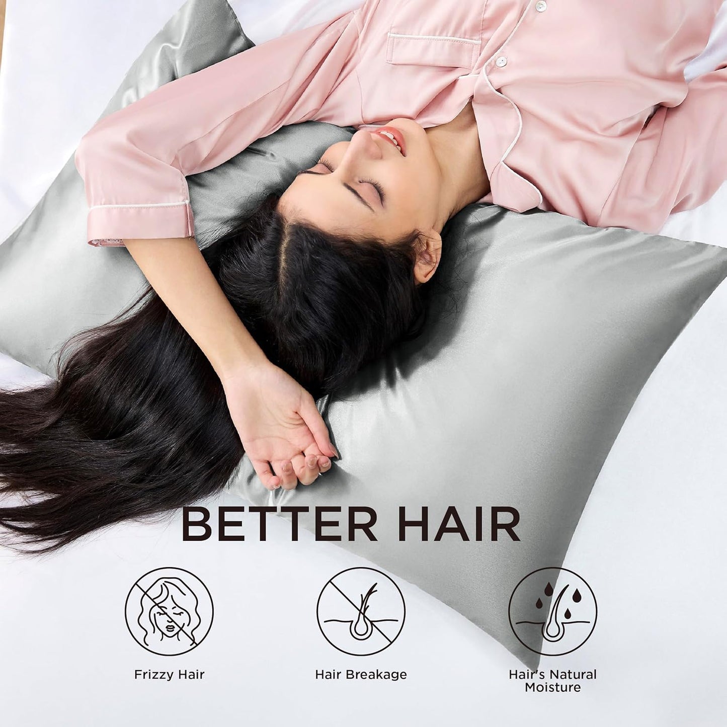 Bedsure Satin Pillow Case Queen Size 2 Pack Review: A Game-Changer for Hair and Skin